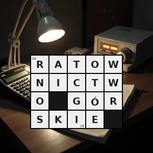 Rozwiązanie krzyżówki: specjalność gopr u - ratownictwo górskie | hasła, synonimy i podpowiedzi Hasło krzyżówkowe specjalność gopr u - ratownictwo górskie – rozwiązanie, synonimy, podpowiedzi i definicje krzyżówkowe